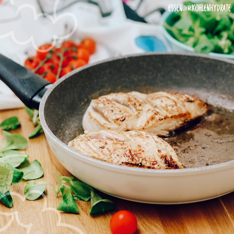 Feldsalat Mit H Hnchen Essen Ohne Kohlenhydrate